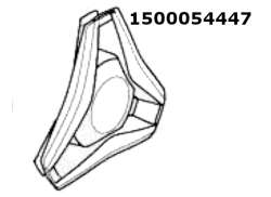 Thule 54447 60mm Hub Cap Wheel Rright 为 Subterra - 黑色