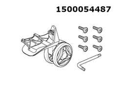 Thule 54487 60mm Wheel 우측 For Subterra - 블랙
