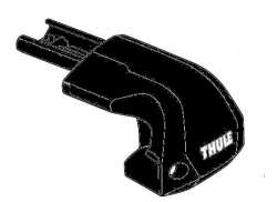 Thule 54736 Complete 발 우측 For Thule Edge Fixpoint