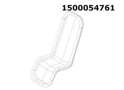 Thule 54761 Seat Fabric Pro Shine - Černá