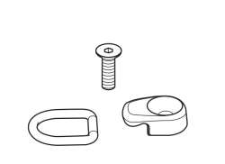 Thule 54854 D-Anello Per Approach S/M/L - Argento