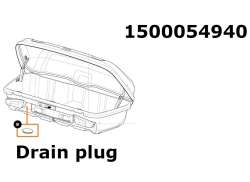 Thule 54940 Drain Plugg För Thule Arcos Box M+L