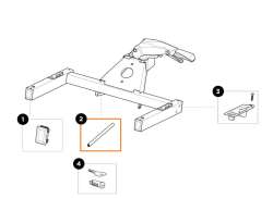 Thule 54943 边缘 保护 为 Thule Arcos Platform