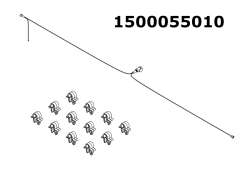 Thule 55010 Lumină Cablu Pentru Epos 978100 - Negru