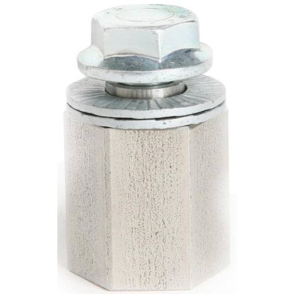 Adattatore Per Rimorchio Bici Burley Hitch | M10,5 X 1,0 Argento | Compatibile Con Sistema Di Traino Standard