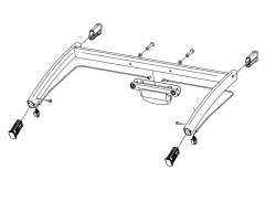 Thule Chariot 190641 RecliningSeat Assembly Enkel 17-X