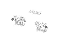 Thule Chariot 40105136 Caliper Set Para Sport 1+2
