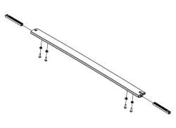 Thule Chariot 4010525 Accessory Crossbar For Lite2 17-X