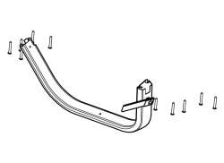 Thule Chariot 40105299 Footwell Ram Enkel 17-X