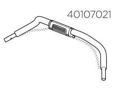 Thule Chariot 40107021 Handlebar Assembly For UG2 Double 18X