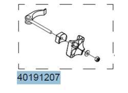 Thule Chariot Cargo Varilla De Cierre R&aacute;pido Derecho Para Cougar/CX