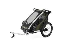 Thule Chariot Lite Enkel Cykelk&auml;rra F&ouml;r. 1 Barn - Gr&ouml;n
