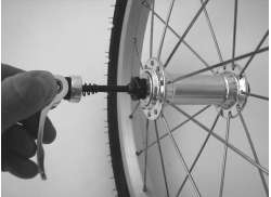 Thule Chariot Selvspænder Cykelanhænger Hjul Sølv