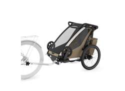 Thule Chariot 十字 2 单 Fahrradanh&auml;nger - Kaki
