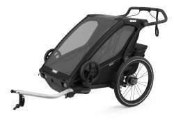 Thule Chariot Sport Bicycle Trailer 2-Children - Black