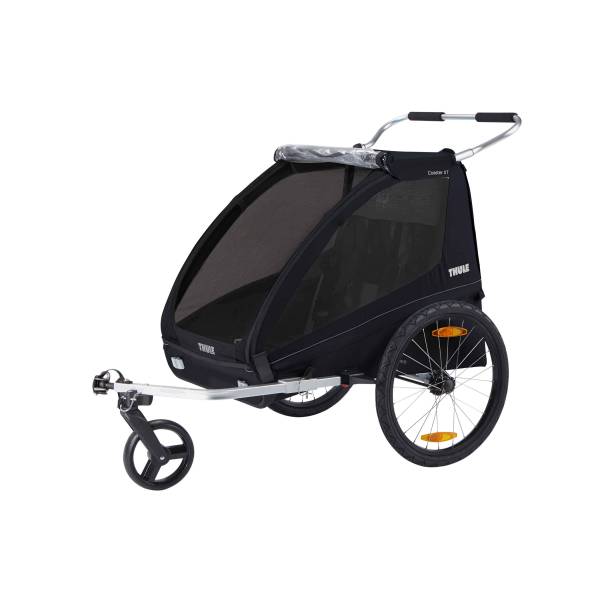 Thule Coaster XT 자전거 트레일러 2-어린이 - 블랙