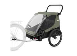 Thule Courier Remolque De Bicicleta Para. 2 Ni&ntilde;os - Verde