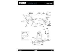 Thule Holding P&aacute;sek 34198 Pro. Up&iacute;nac&iacute; Prvek-On High 9105/9106