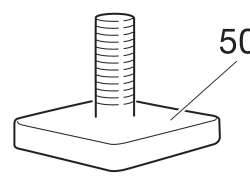 Thule Inel Și Șurub 50013 - Pentru. T-Canal Adaptor 888