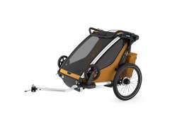 Thule Коляска Sport 2 Double Велоприцеп - Золотой