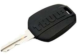 Thule N002 Kunststoff Key Ersatzschlüssel - Silber/Schwarz