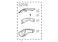 Thule Right Corner Assembly 52518 - for Trail 823/824