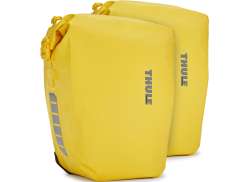 Thule Shield Pannier Large Enkele Fietstas 2 x 25L - Geel