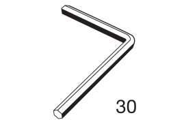 Thule Spare Part 30711 - 用. フット パック 420/427/Xtender 739