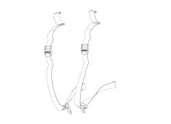 Thule Yepp 54729 Harness Für Yepp 2 Mini