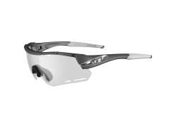 Tifosi Alliant Cycling Glasses Fototec Gunmetal  Black/White
