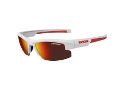Tifosi ShutOut Cycling Glasses XS/S Red - Matt White/Red
