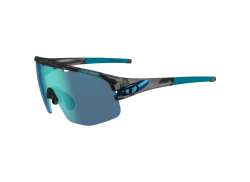 Tifosi Sledge Lite Cycling Glasses Blue - Smoke/Blue