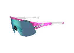 Tifosi Sledge Lite Cycling Glasses Blue - White/Pink