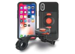 Tigra Sport Neo Bike S&aelig;t iPhone X - Sort