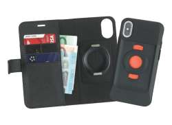 Tigra Sport Neo Wallet Custodia iPhones X - Nero