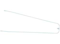 Tirante De Guarda-Lamas 372mm / 28 Polegada x 1.75  Galvanizado - Prata