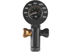 Topeak AirBooster G+ CO2 Pompka W Tym. Kierownica Metr - Czarny