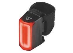 Topeak BeSeen Aura Farol Traseiro LED USB-C - Preto