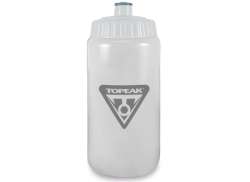 Topeak BioBased ウォーターボトル 透明/イエロー - 500cc