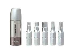 Topeak Nano TorqBox 4 P&acirc;nă La 4NM Argintiu