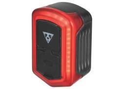 Topeak RedLite Clip-On Achterlicht USB LED - Rood/Zwart