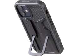 Topeak RideCase 電話ホルダー iPhone 11 プロ マックス - ブラック/グレー