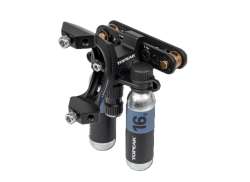 Topeak Tri-BackUp Elite 2 Bidonhouder tbv. Zadelbrug - Zwart