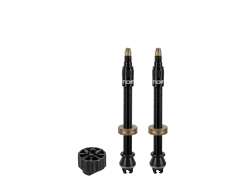 Topeak TurboFlow Slangel&oslash;s Ventil Sett 60mm - Svart (2)
