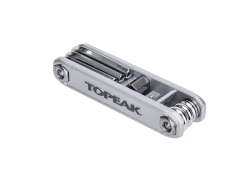 Topeak X-Nástroj Mini Multiklíč 11-Součástky - Stříbrná