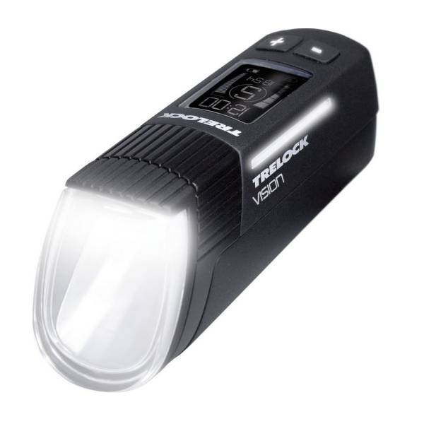 Trelås I-Go Vision Forlygte LED Batteri USB - Sort