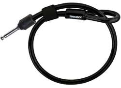 Trelock Cable Enchufable ZR310 Ø10mm 100cm - Negro