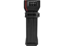 Trelock FS280 TwoGo Code 접이식 자물쇠 100cm + xMove 홀더 - 블랙