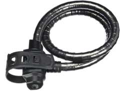 Trelock 铠装 钢缆锁 PK222 Ø15mm 75cm / Fixxgo 支架