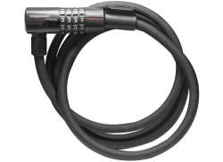 Trelock KS 312 Candado De Combinación Ø12mm 85cm - Negro